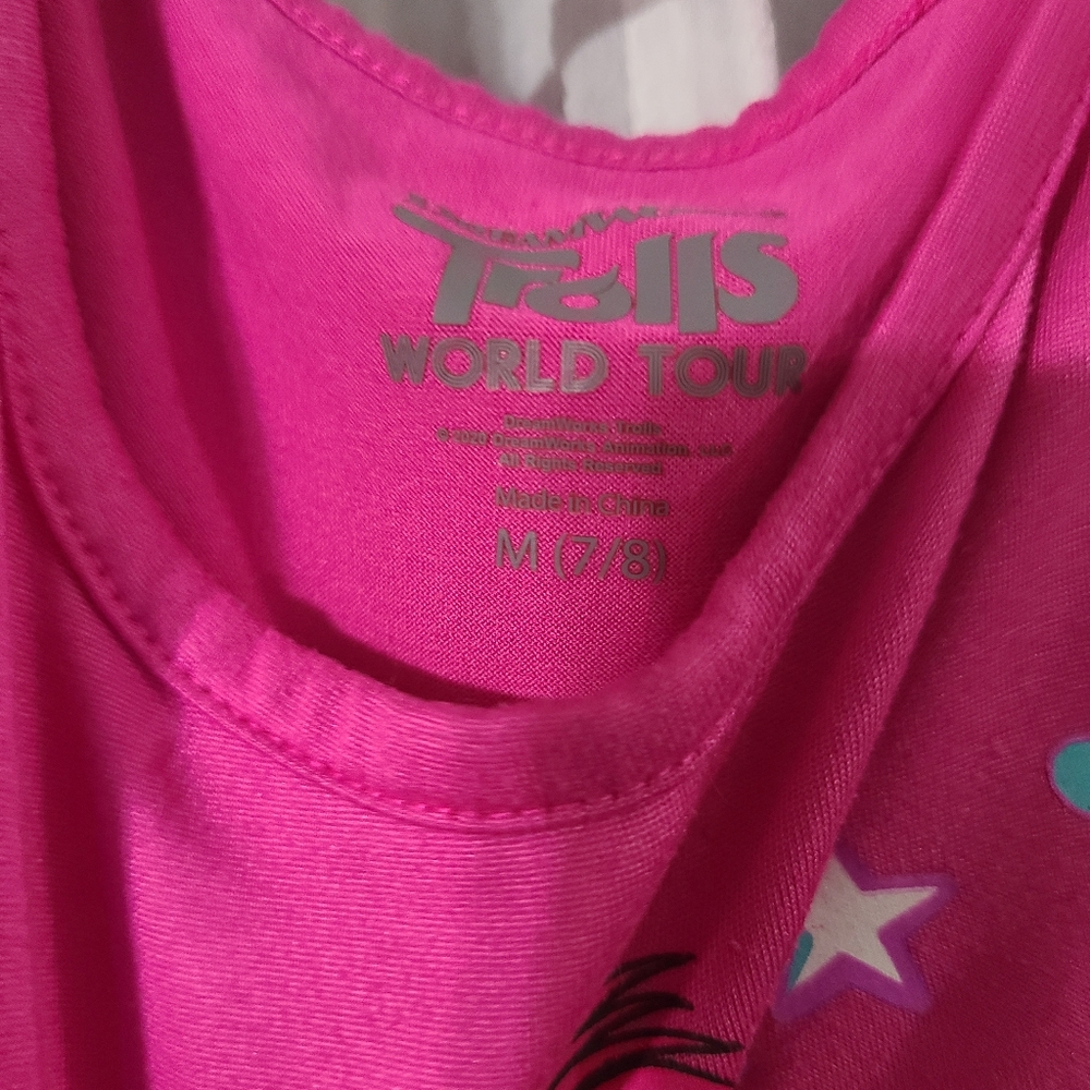 Trolls World Tour Music is Life Dress Child Medium 7/8